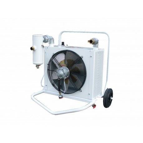 Refroidisseur d'air pour sableuse