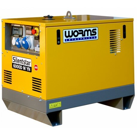 Groupe électrogène Silentstar 6000D M YN Worms