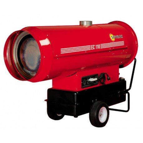 Chauffage mobile air pulsé au fuel EC 110 Sovelor