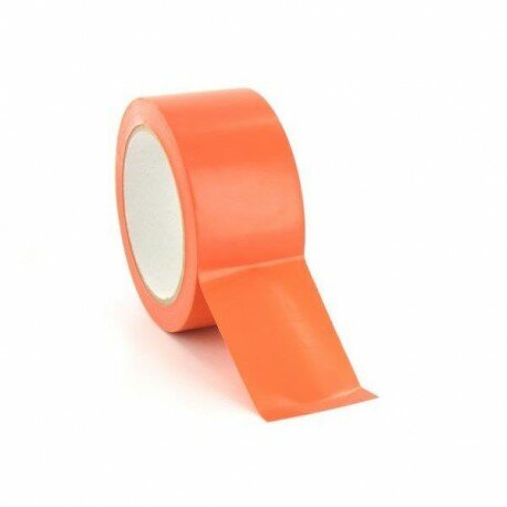 Adhésif PVC Orange 50 mm x 33 m