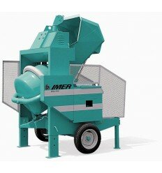 Bétonnière tractable à cuve basculante Bro 500 Imer