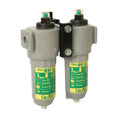 Kit mural accouplement 2 filtres 3/8" - 1/2"