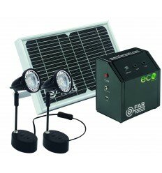 ESS 1 Station d'éclairage, de recharge USB solaire Tension 1