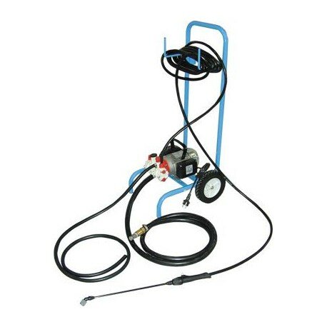 Motopompe sur chariot pour produits à base d'hydrocarbure