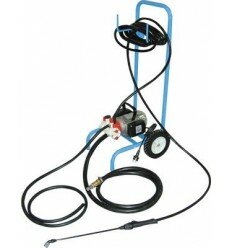 Motopompe sur chariot pour produits à base d'hydrocarbure