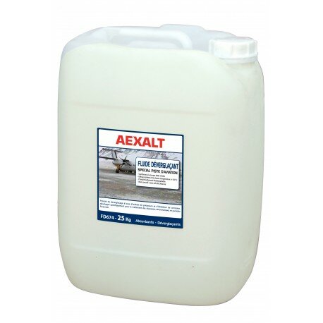 Fluide déverglaçant piste d'atterrissage 25 litres
