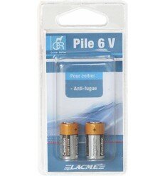 Blister de 2 piles 6 Volts Lacme
