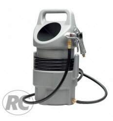 Pistolet de sablage avec réservoir