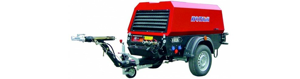 Compresseurs de chantier tractables