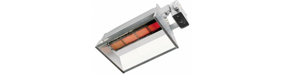 Chauffage radiant au gaz